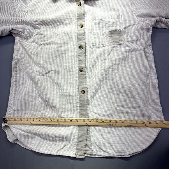 VTG Cotton USA By George Hagopian Women’s Jacket Duster Light Grey denim Small - Picture 4 of 12